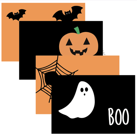 Individuales Halloween 8u